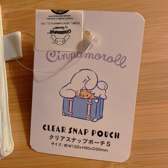 🎉3/$30 NEW Sanrio Cinnamoroll Card Holder Coin Purse Wallet - Picture 3 of 9